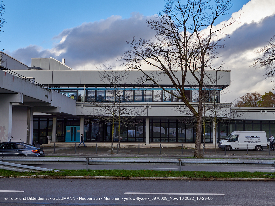 16.11.2022 - Baustelle an der Quiddestraße Haus für Kinder in Neuperlach